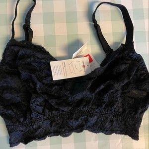 Cosabella 5 hook  Black lace bra